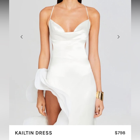 KAILTIN DRESS by Retrofête. Color White, size XXS - Picture 2 of 15